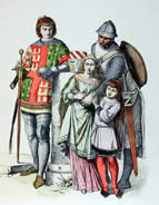 Die Ritter im Mittelalter